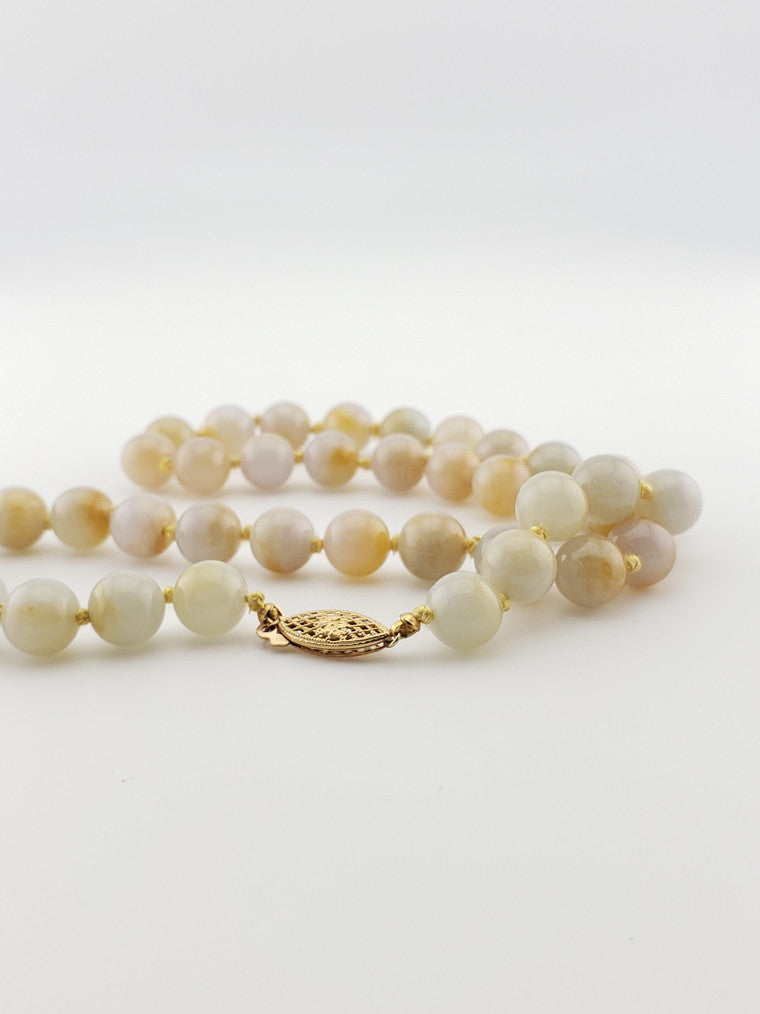 Yellow Jade Strand 21.25"
