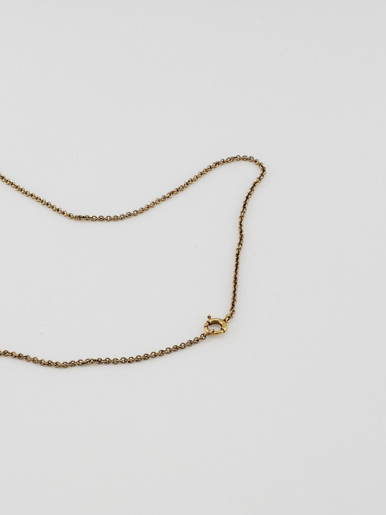 Pink Lavalier Necklace