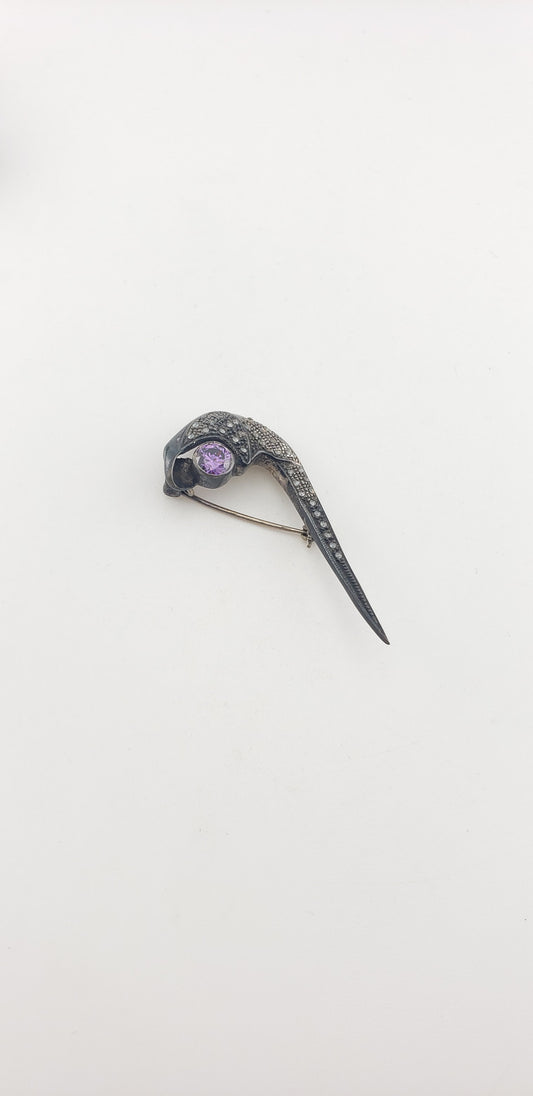 Marcasite Silver Fish