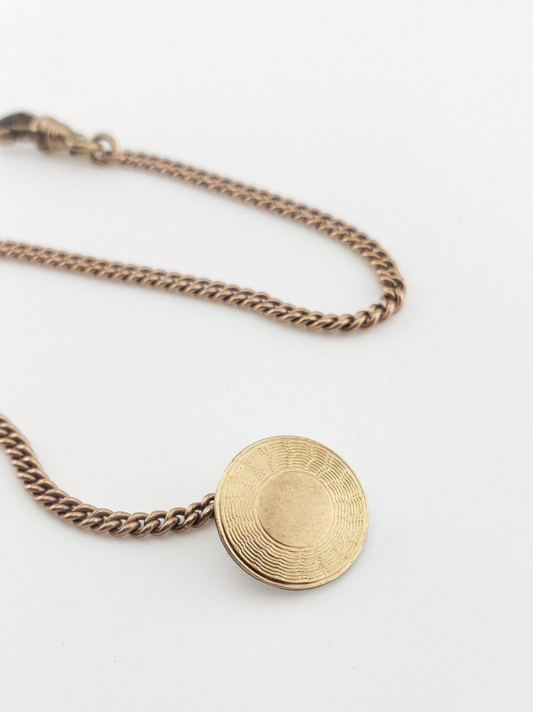 GF Round Disc Watch Fob