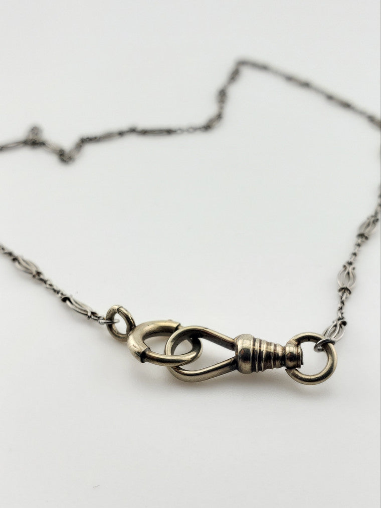 14k WG and Platinum Watch Chain