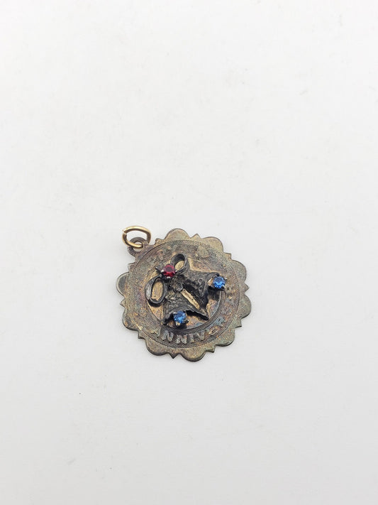 SS "Happy Anniversary" Pendant