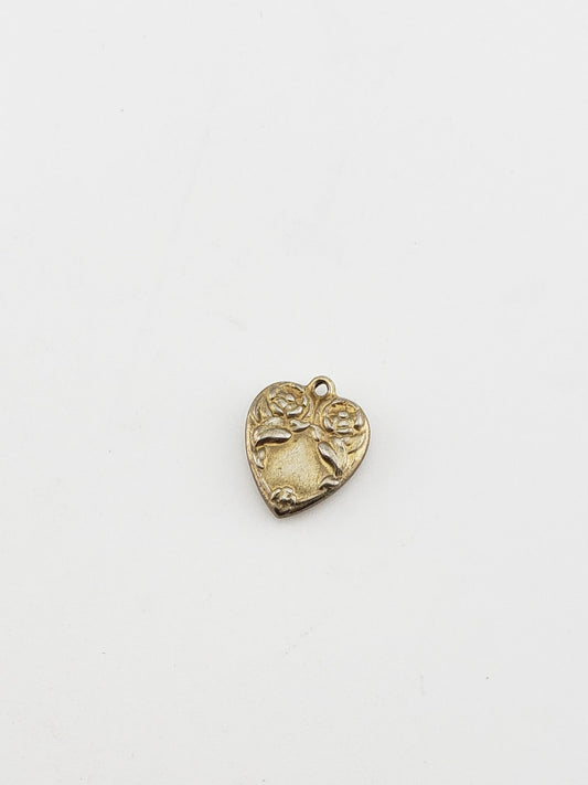 C.1930 Vermeil Heart Charm