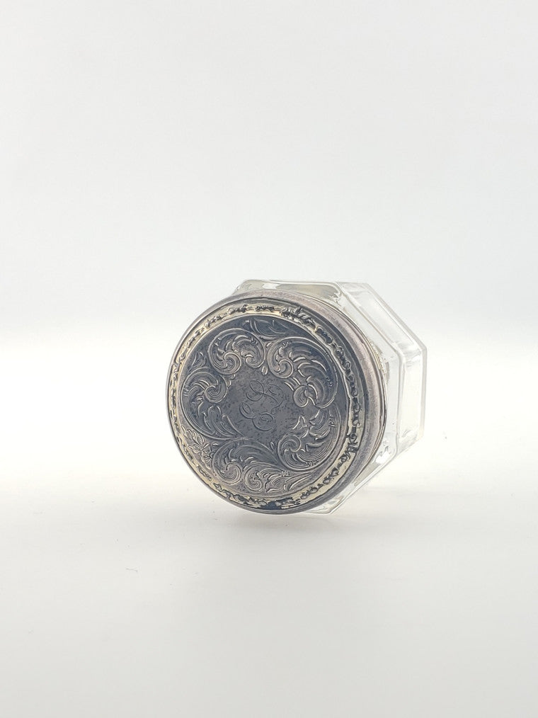 Mini Jar w/ Silver Top