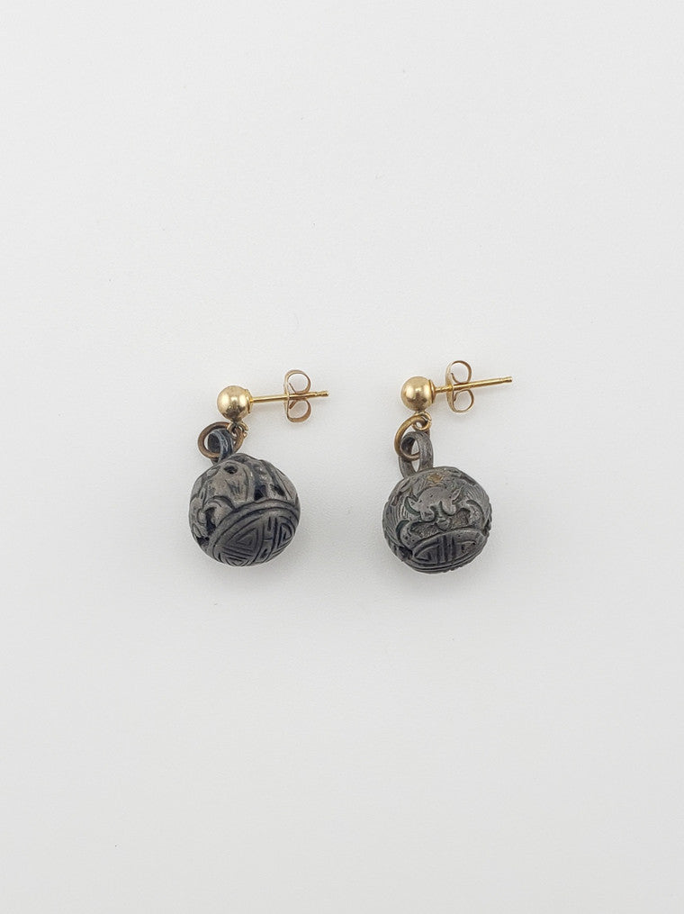 Antique Coin Earrings