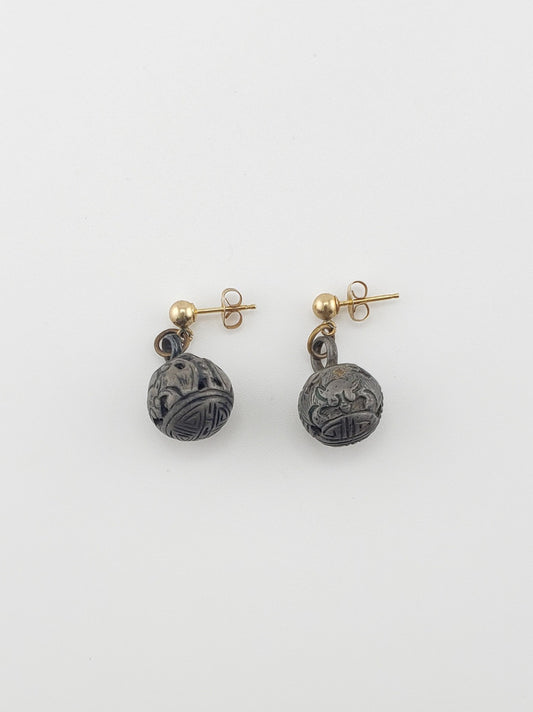 Antique Coin Earrings
