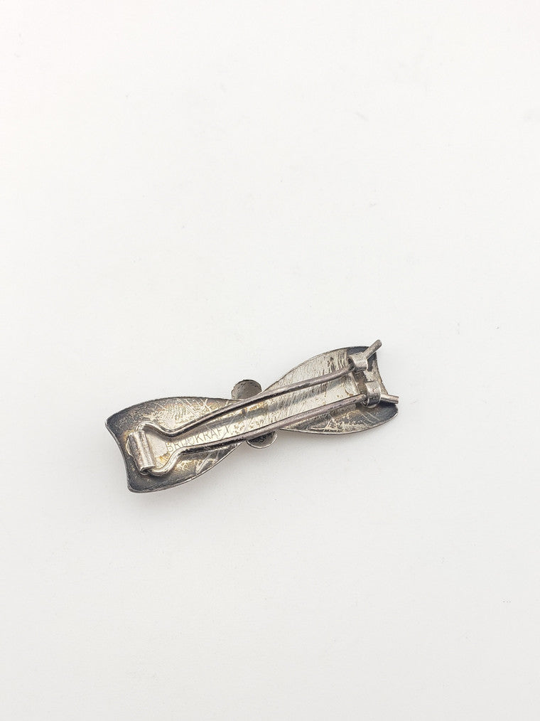 Small SS Bow Barrette