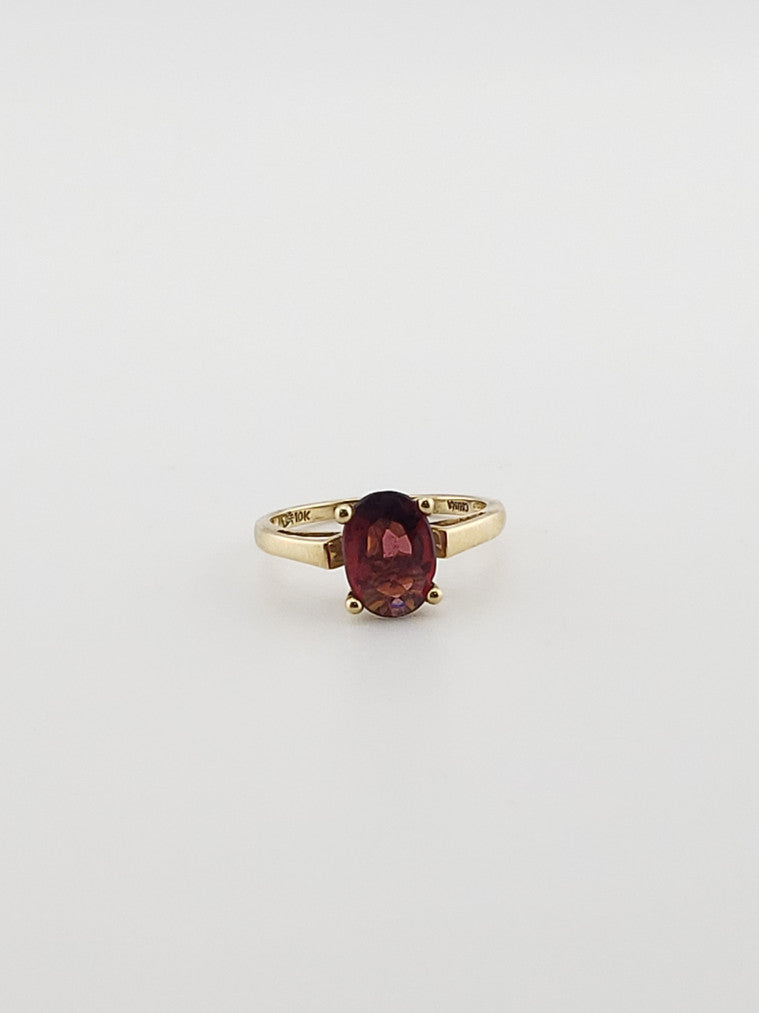 Merlot Garnet Ring