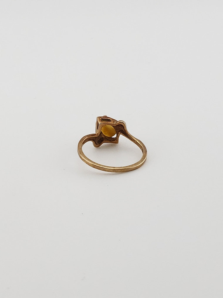 Honey Tiger Eye Ring