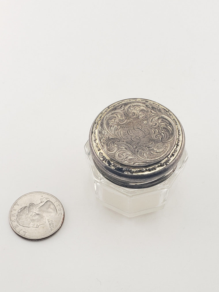 Mini Jar w/ Silver Top
