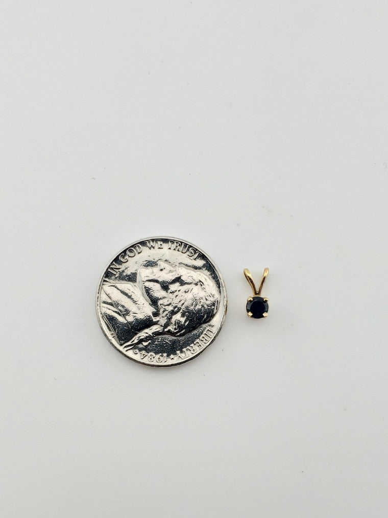 Tiny Sapphire Enhancer Charm