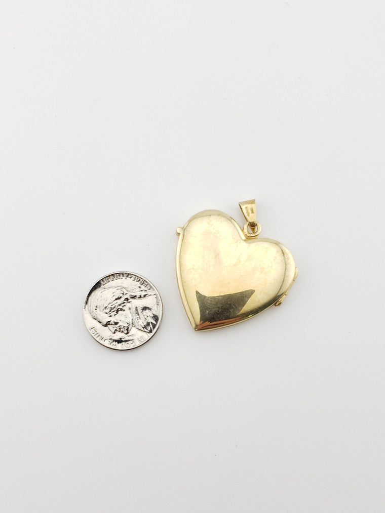 Engraved Heart Locket