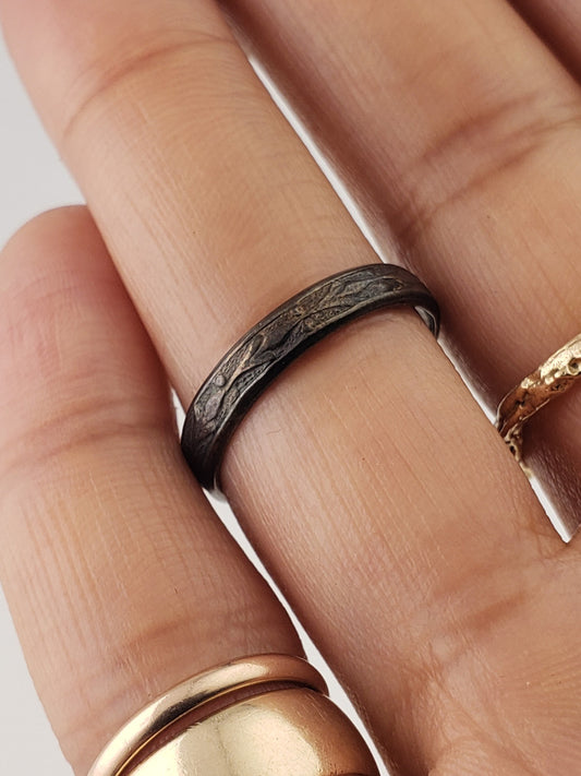 Chinese Coin Silver Band