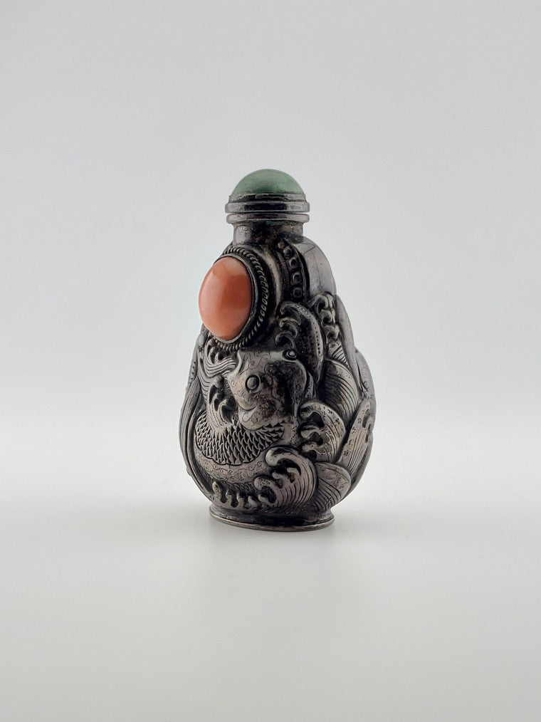Silver Snuff Bottle