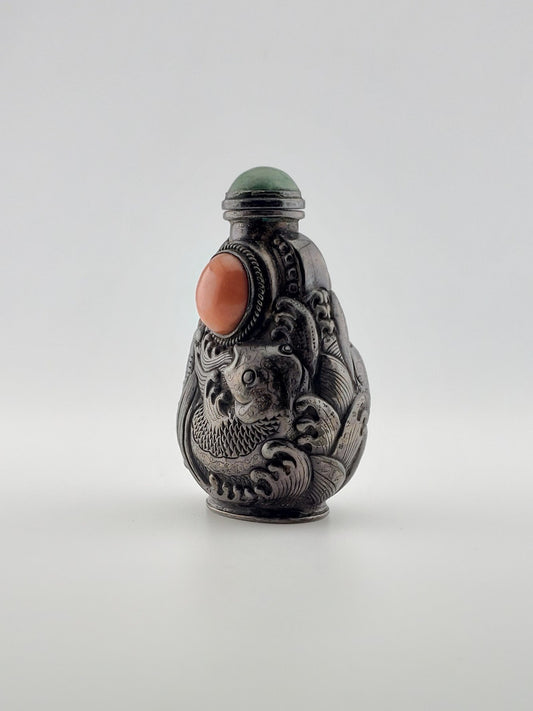 Silver Snuff Bottle