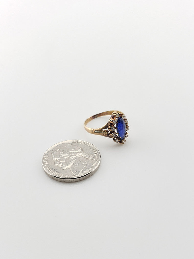1880 Sapphire Ring