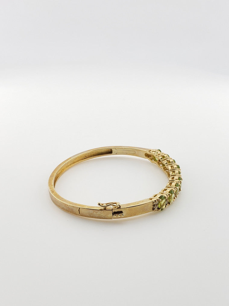 Peridot Bangle