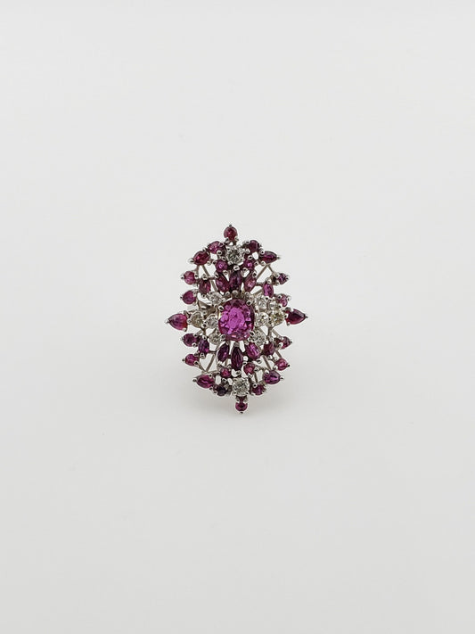 Ruby Cluster Ring