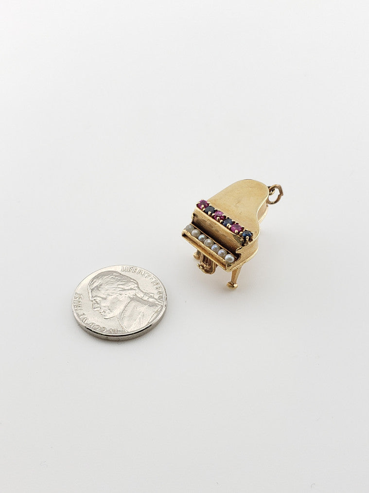 Grand Piano Charm
