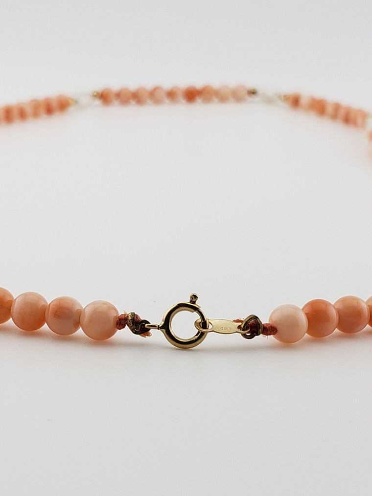 Coral & Pearl Strand 20"
