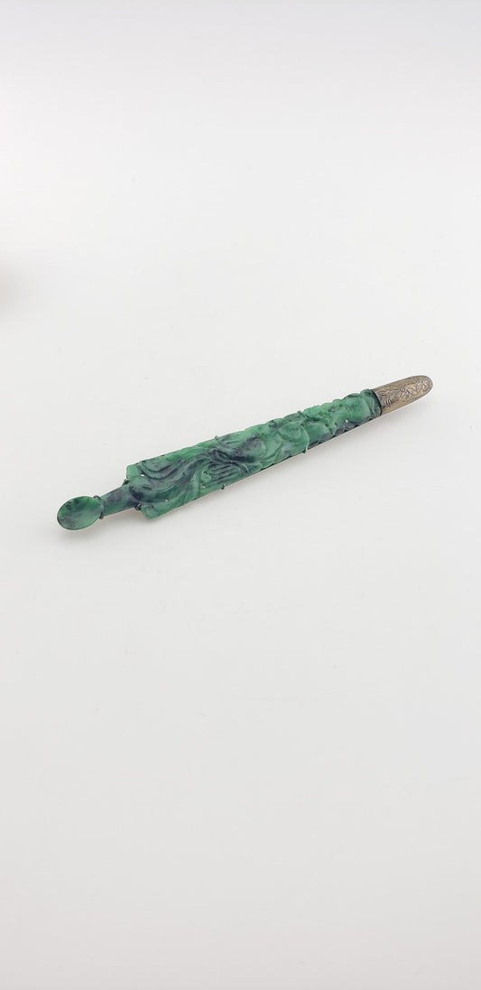 C.1900 Jade Brooch