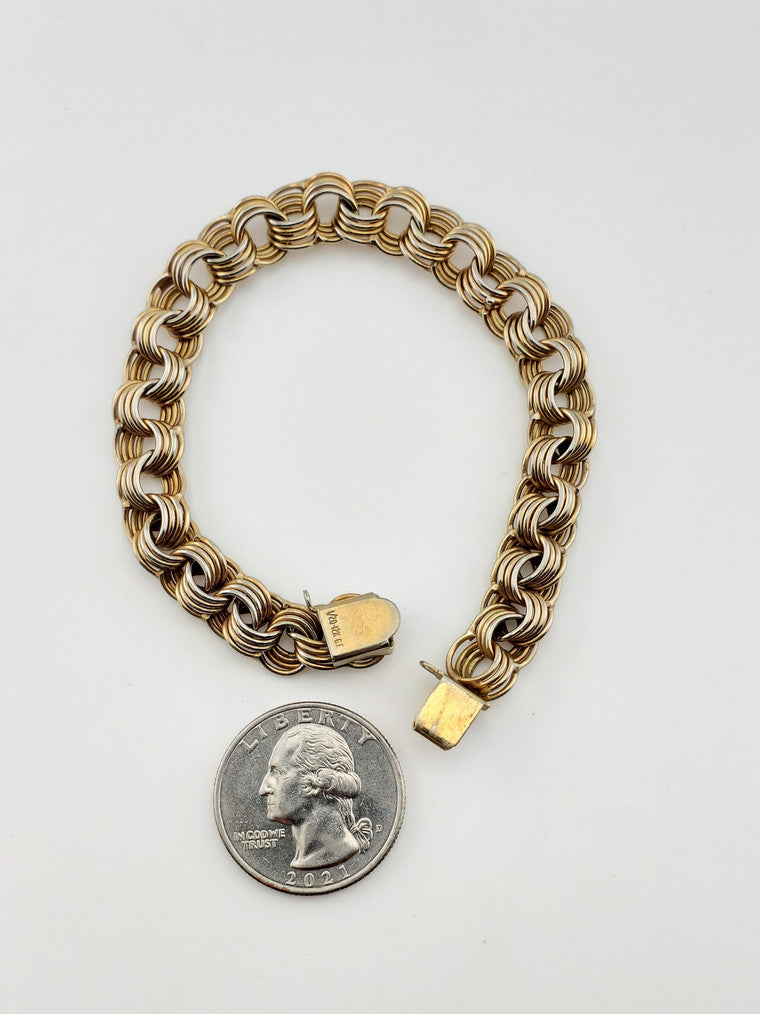 GF Wide Chain Bracelet