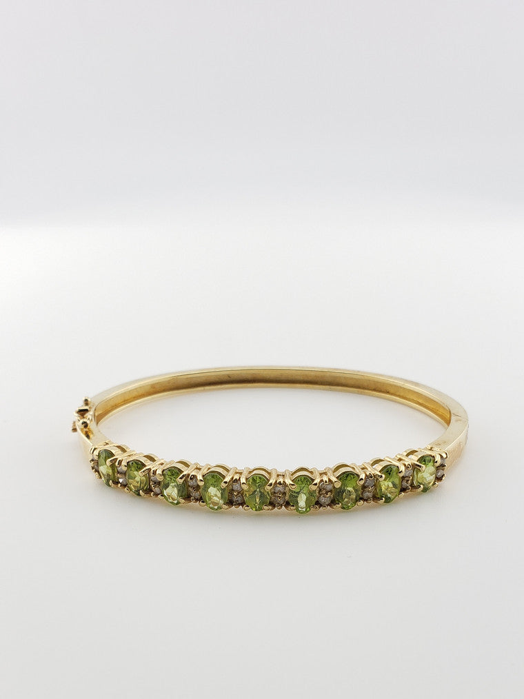 Peridot Bangle