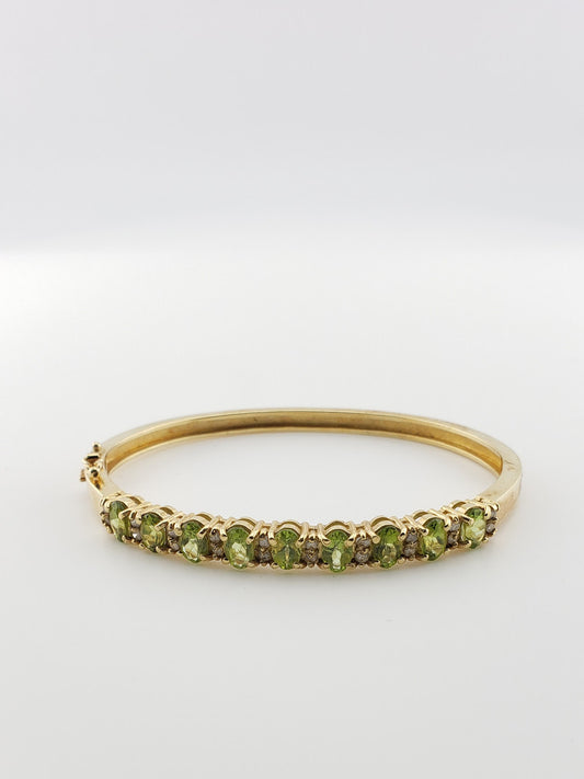 Peridot Bangle