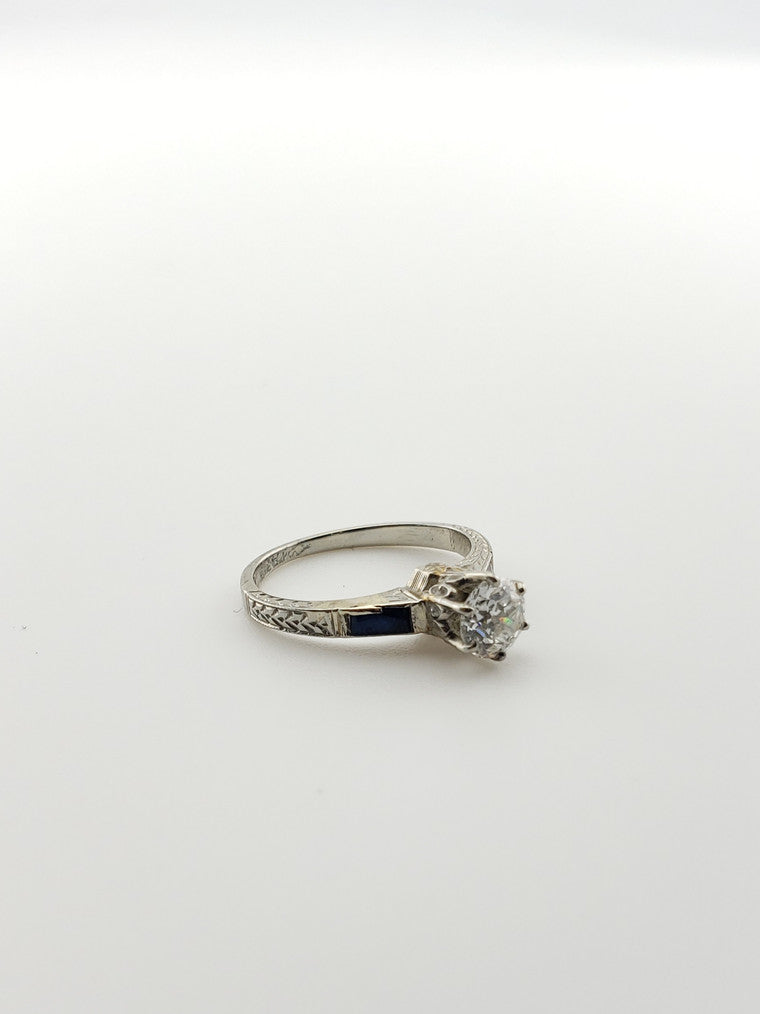 18k Half Carat Diamond Solitaire