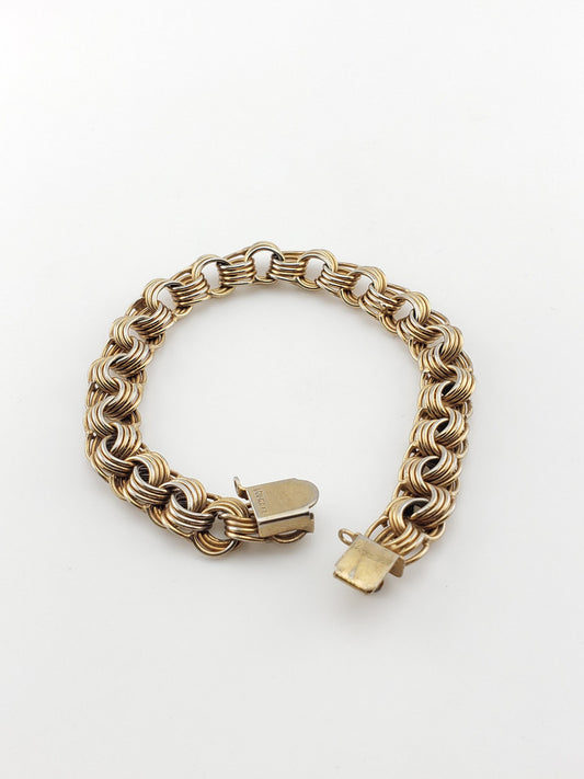 GF Wide Chain Bracelet