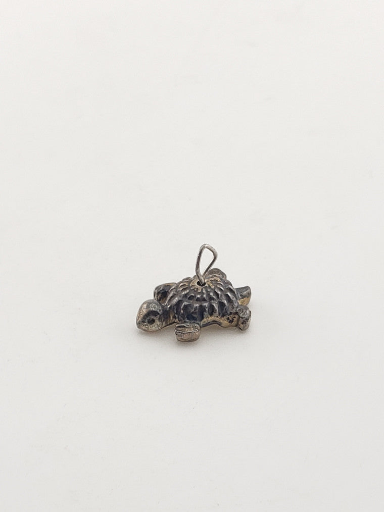 Silver Turtle Charm