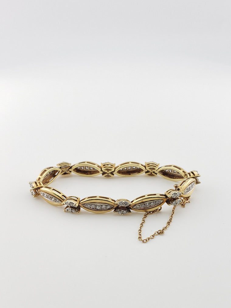 Marquise Shape Bracelet