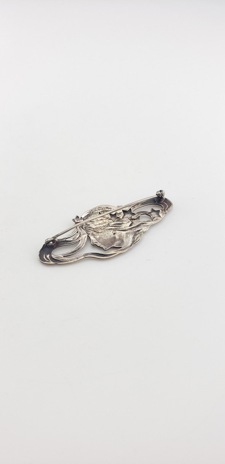 Lady w/ the Stars Pin