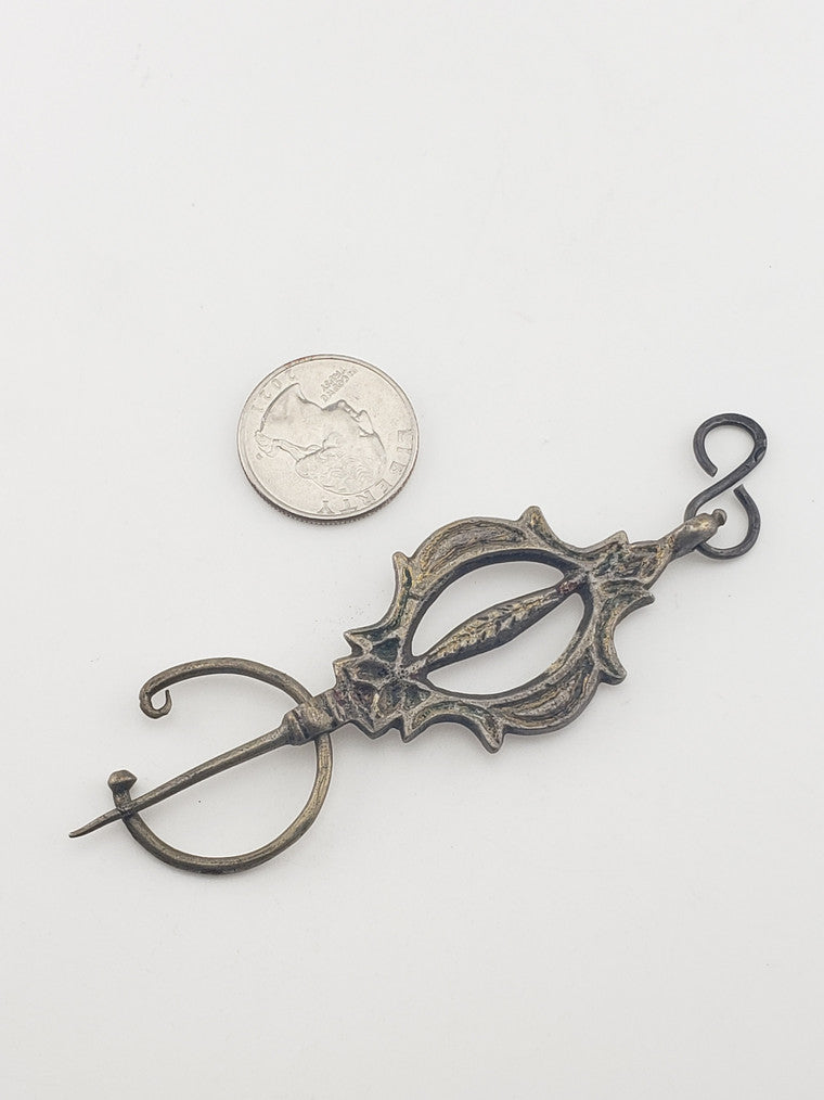 Silver Celtic Kilt Hook