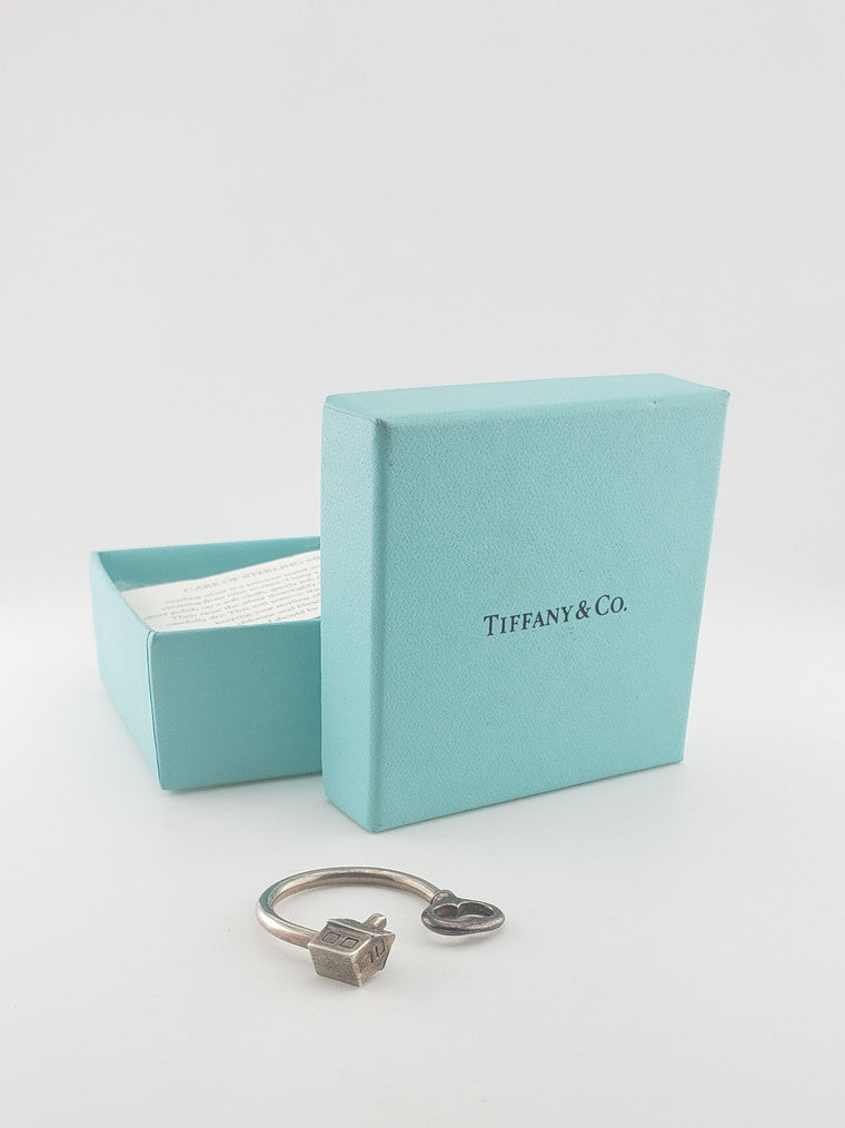SS Tiffany & Co House Key Ring