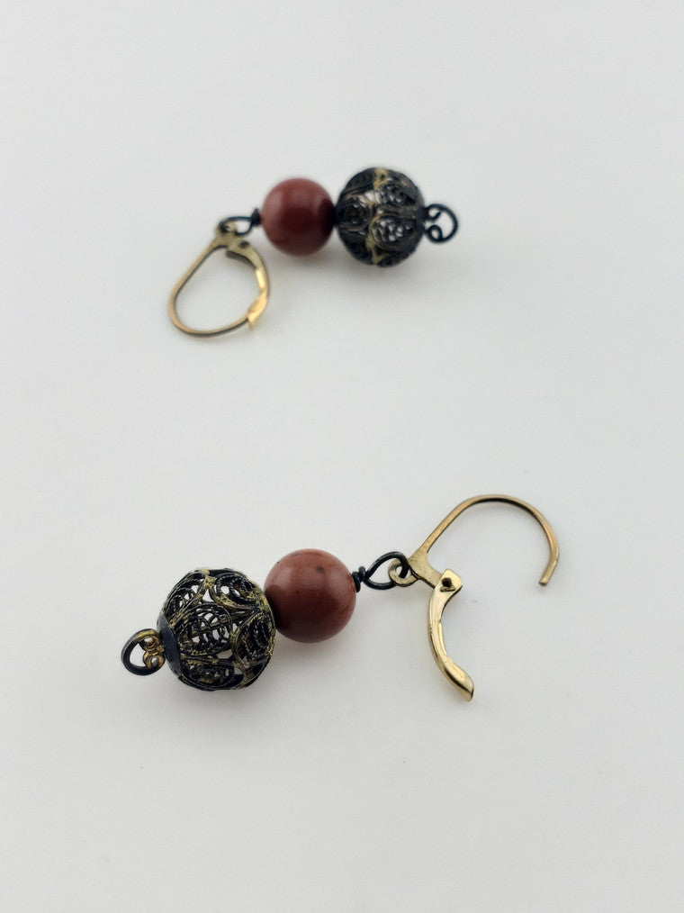 GF Jasper Earrings