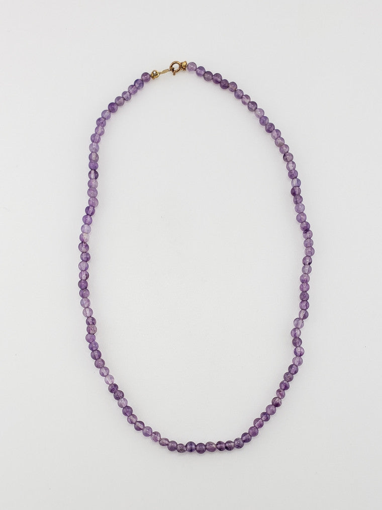 Small Amethyst Strand 13"