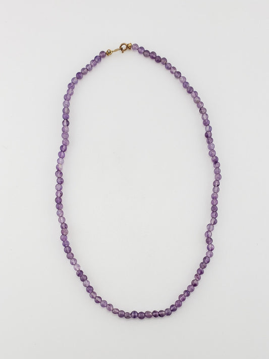 Small Amethyst Strand 13"