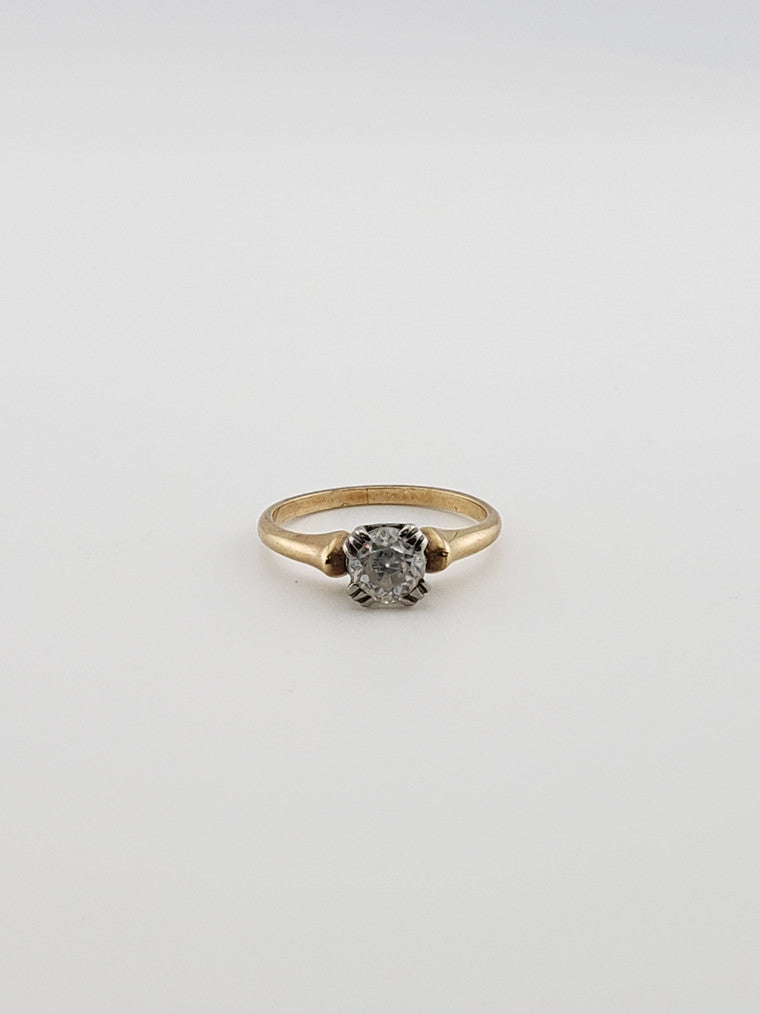 Solitaire CZ Ring