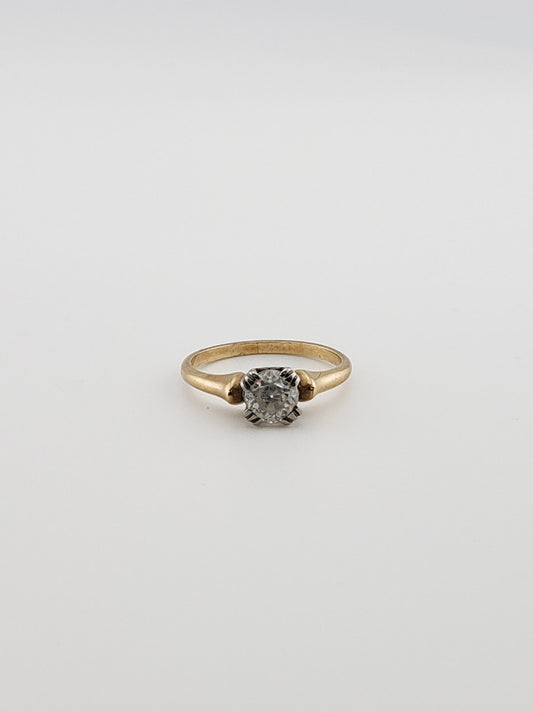 Solitaire CZ Ring