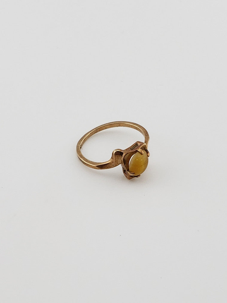 Honey Tiger Eye Ring
