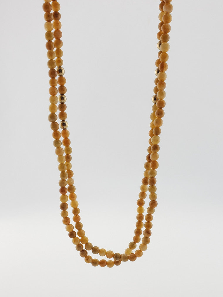 Golden Chalcedony Strand