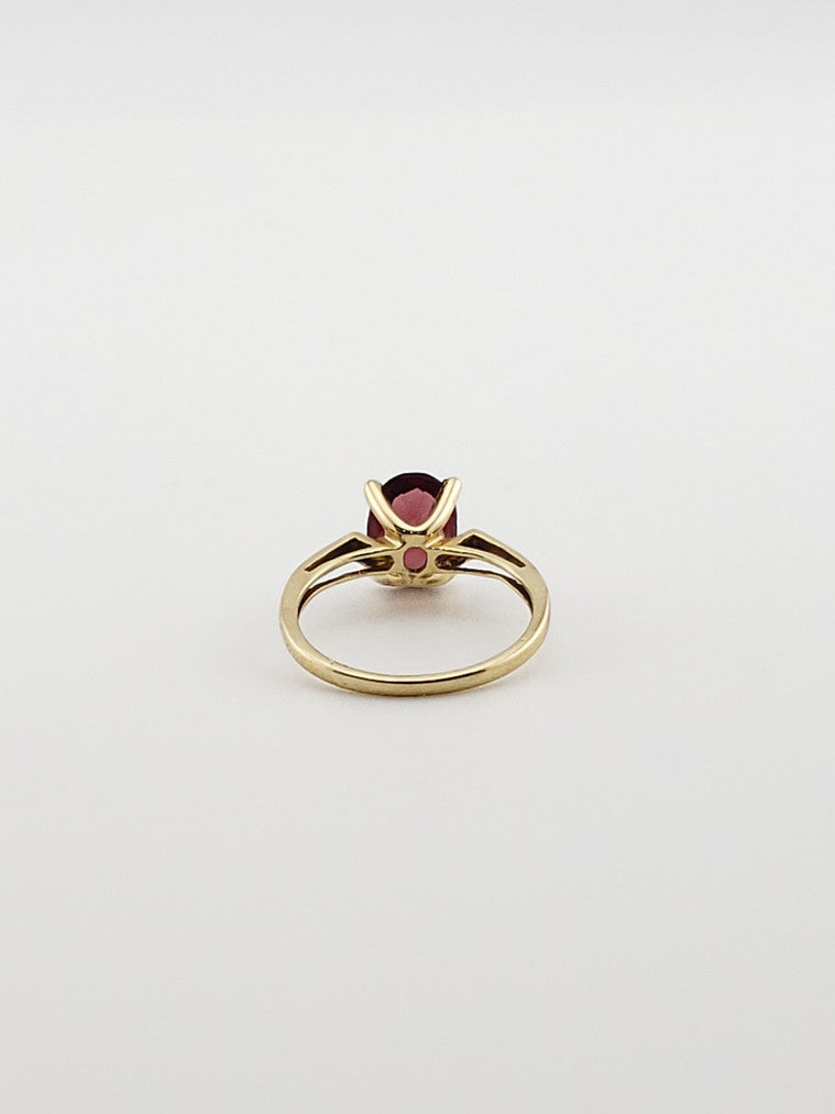 Merlot Garnet Ring