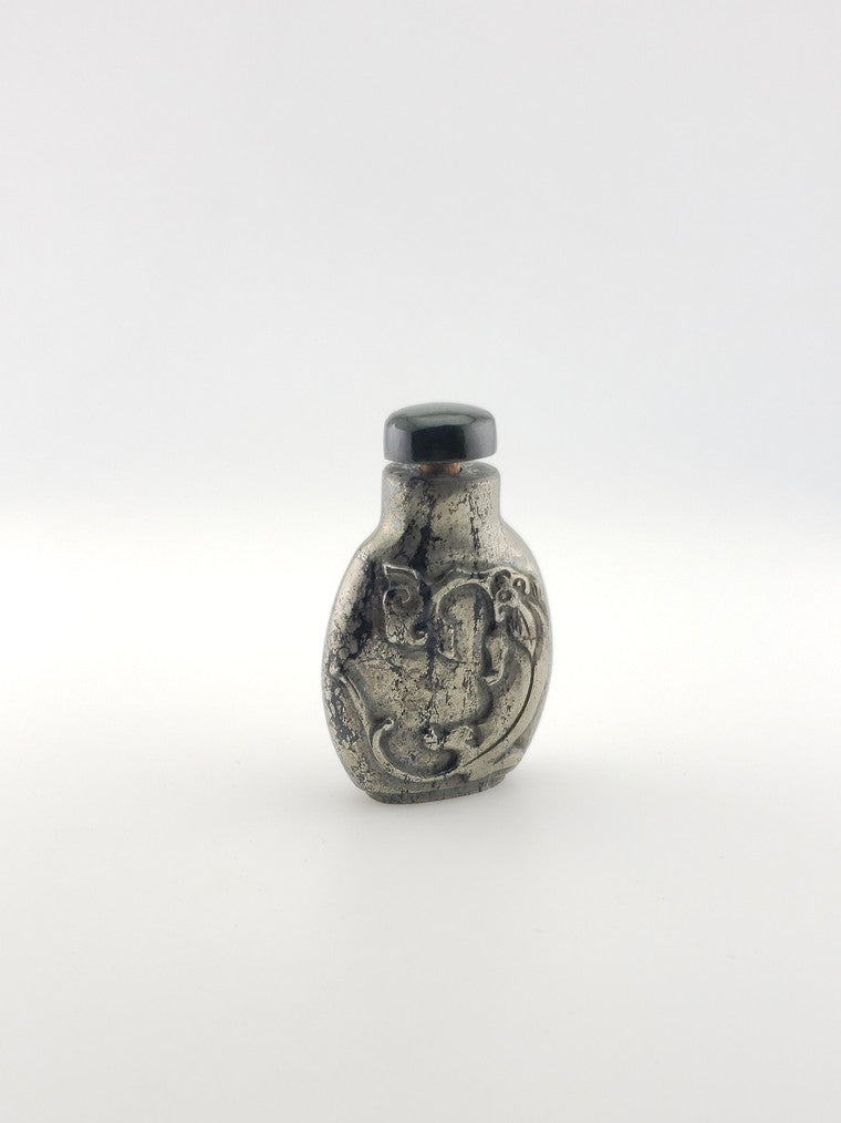 Small Mongolian Silver Snuff