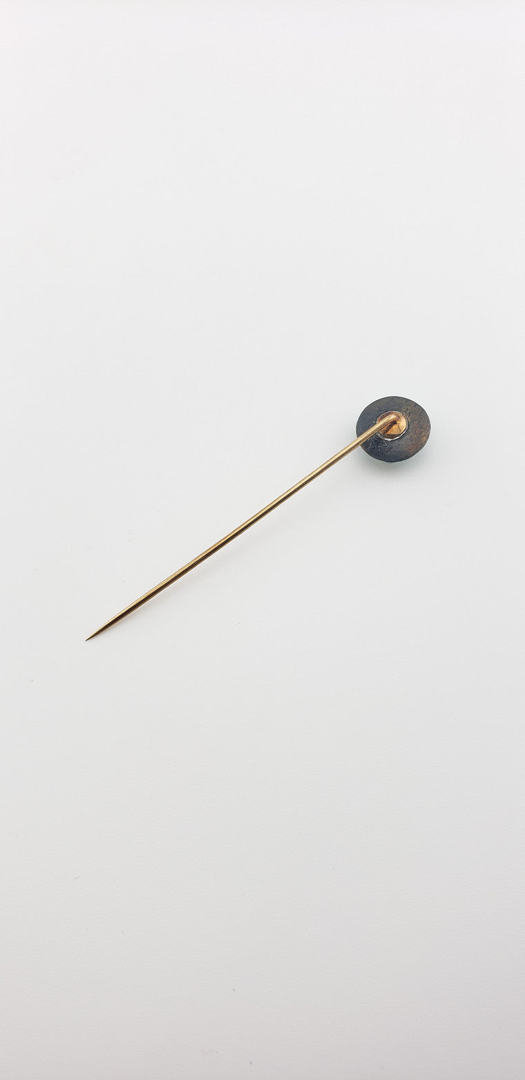 Georgian Turquoise Cluster Stickpin