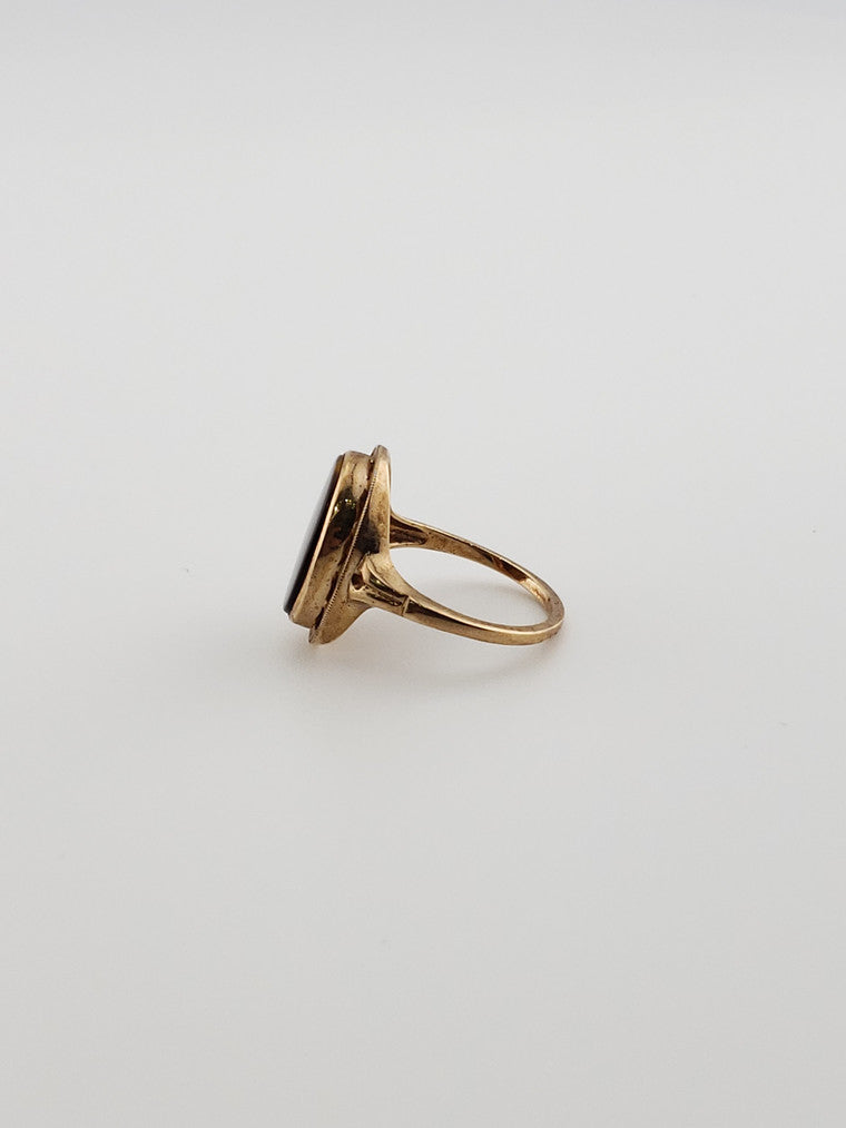 Reflective Tiger Eye Ring