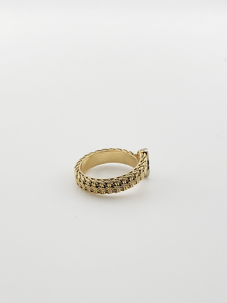 Woven Wave Ring