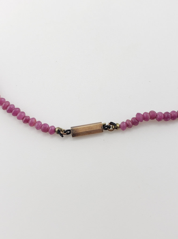 Small Ruby Strand 17"