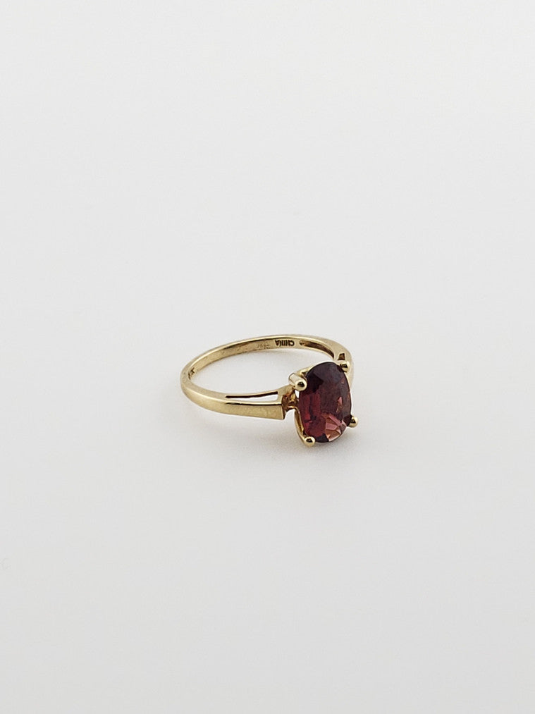 Merlot Garnet Ring