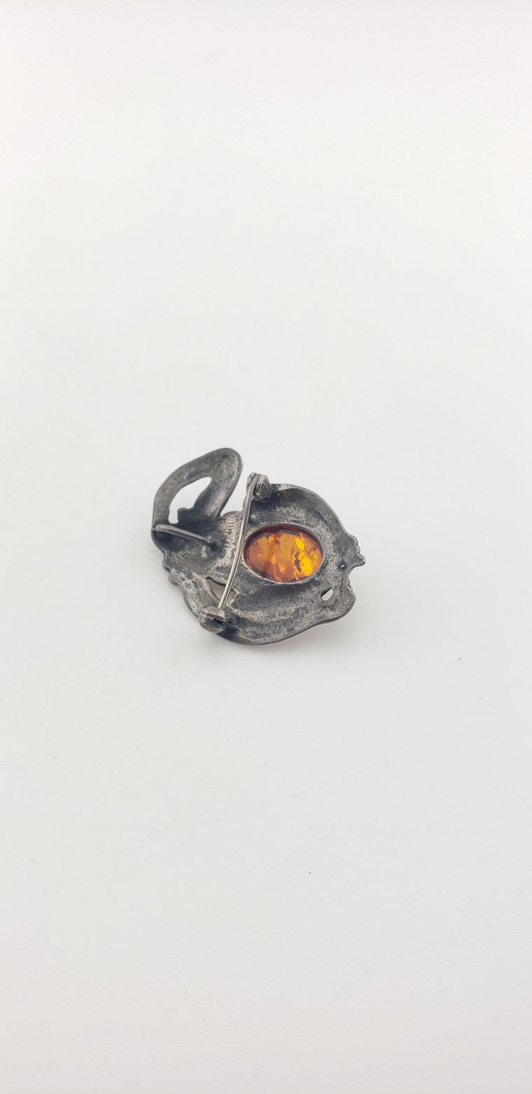 Silver Amber Monkey
